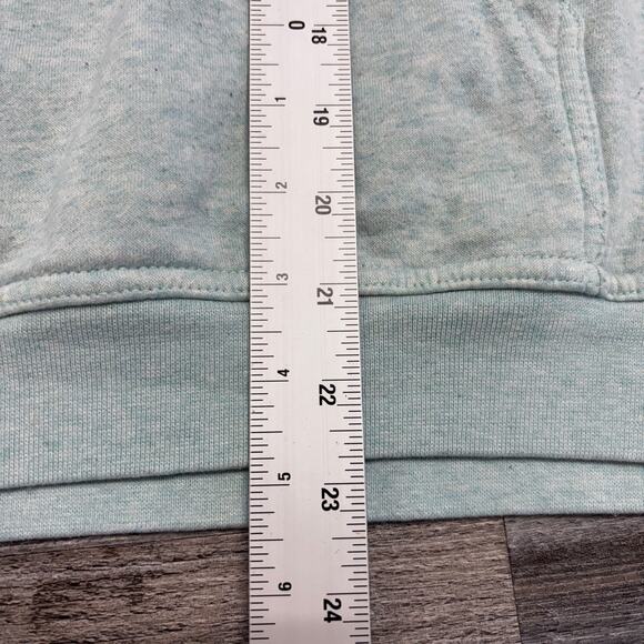 Nike Winter Fleece Igloo Heather White Womens Large Kangaroo Pocket Sweatshirt - Picture 5 of 10